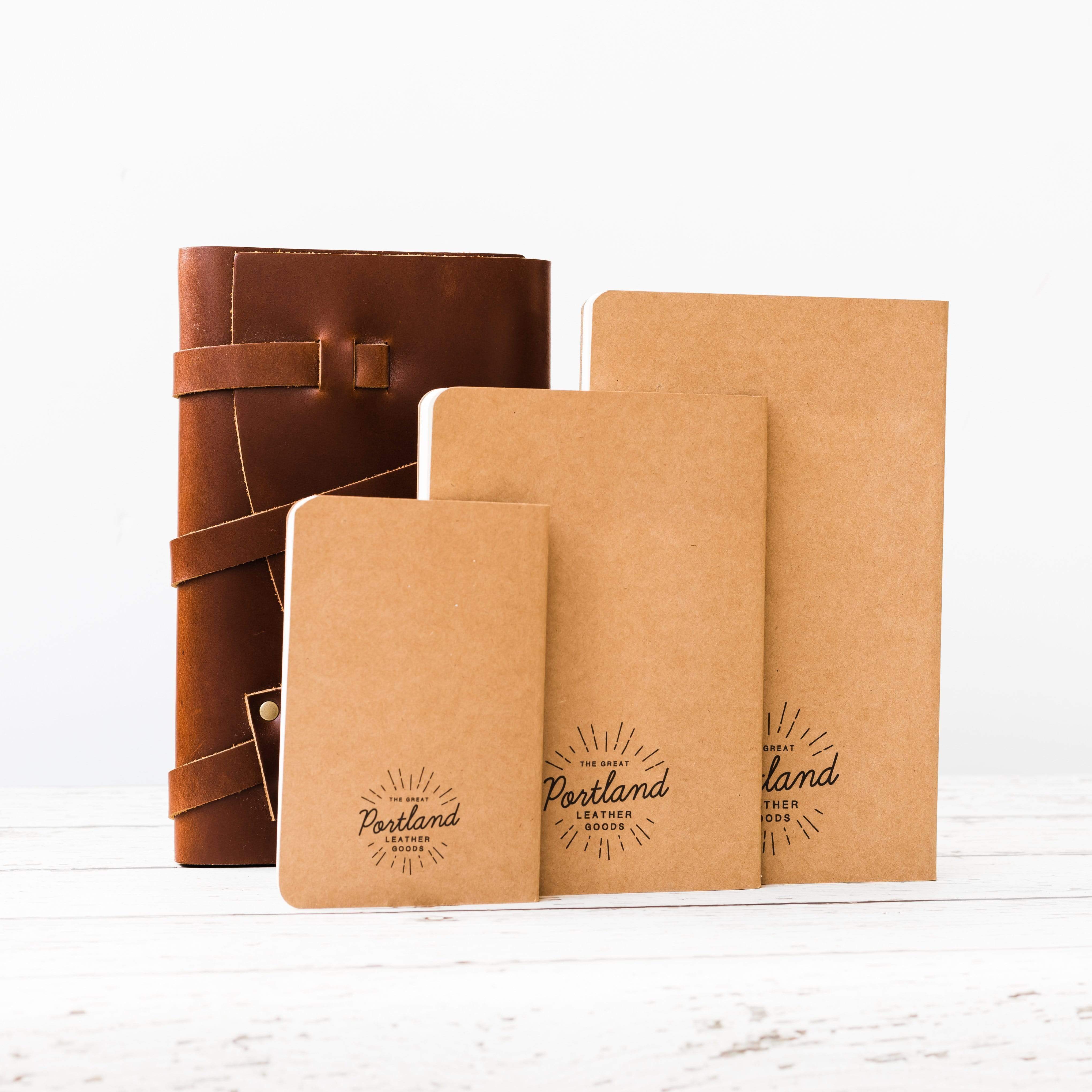 Portland Leather Goods Notebook/Passport Case, outlet Honey