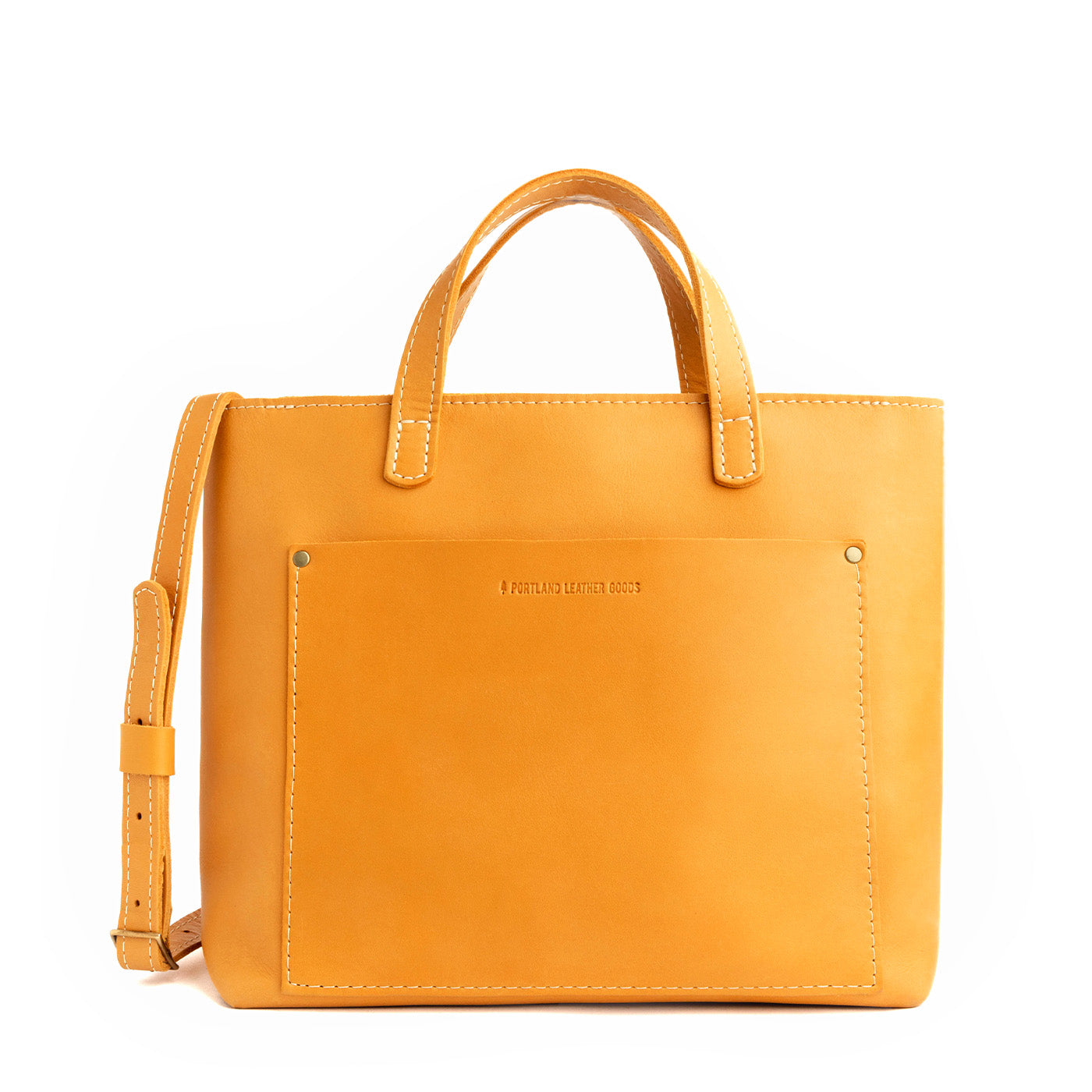 Sunflower*Zipper | Midsize crossbody tote with handles and a pocket