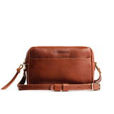 Nutmeg Large | Mid-size rectangular crossbody with adjustable strap