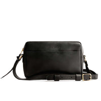 Black*Large | Mid-size rectangular crossbody with adjustable strap